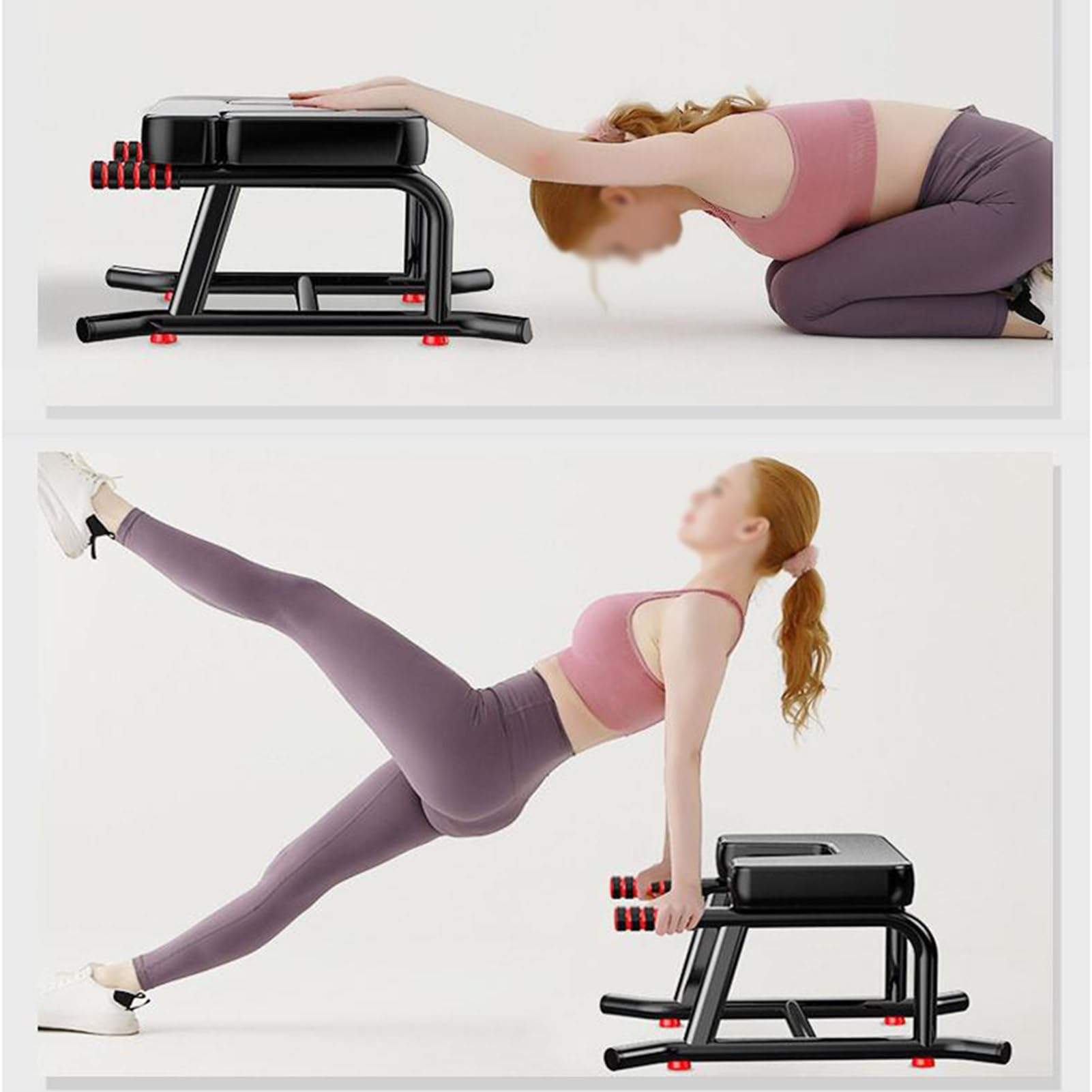 Sgabello For Verticale Sulla Testa For Yoga, Sedia For Inversione For Yoga, Supporto For Spalle Sicuro E Allenatore For La Verticale, Capacità Di 440 Libbre