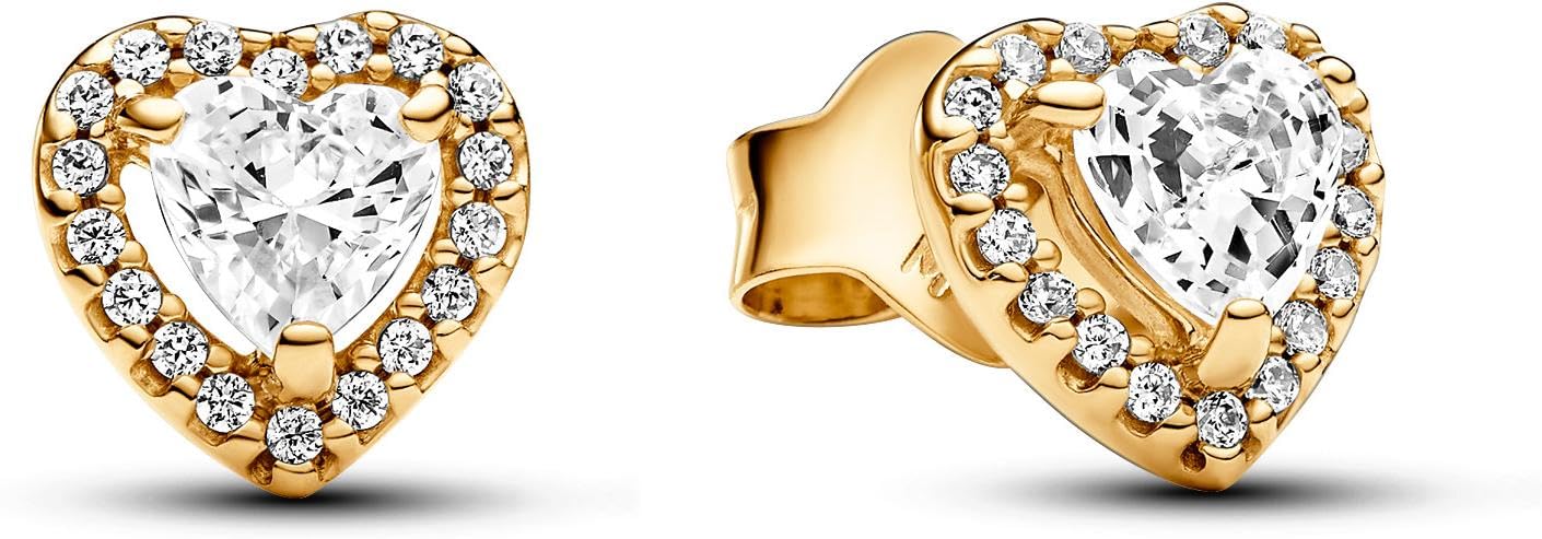 Pandora Funkelndes Erhabenes Herz Ohrringe 268427C01 Earrings