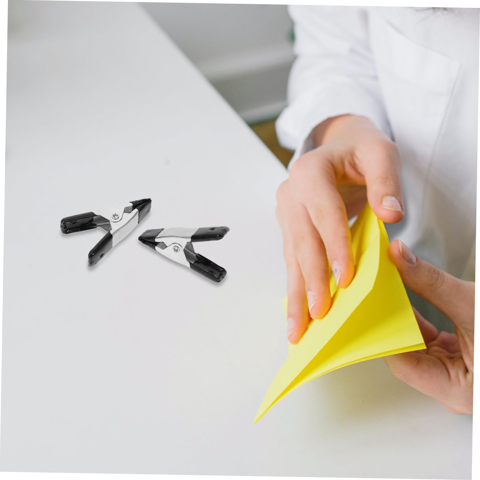 NUOBESTY 4 Set Clip Per Sfondo Professionale Da Fermagli Resistenti E Carbonioso Per Fotografia Utilizzo Facile E Sicuro 20 Pezzi*4