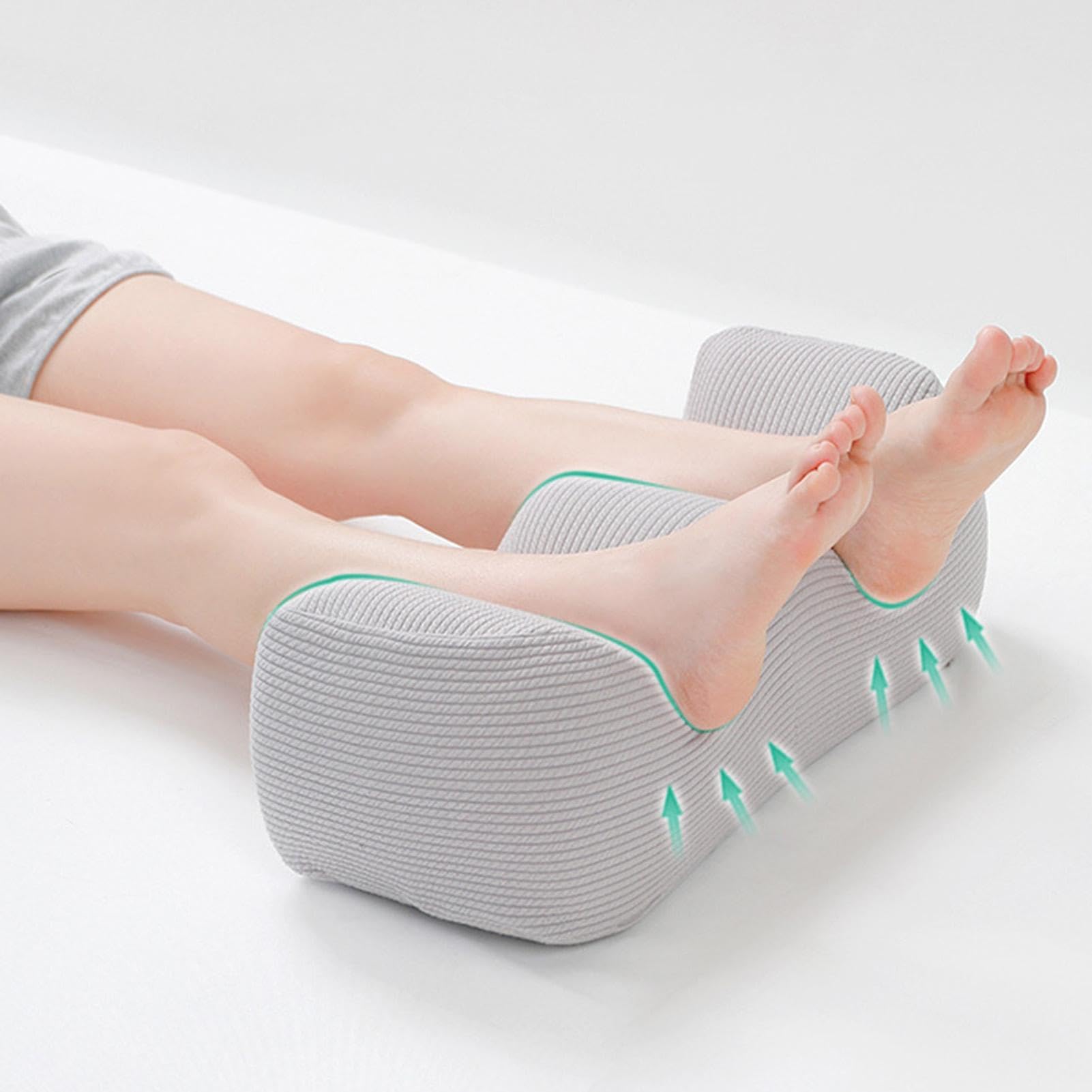 Supporto ortopedico del cuscino di elevazione della gamba della schiuma di memoria per riposo di sonno ed elevazione del piede
