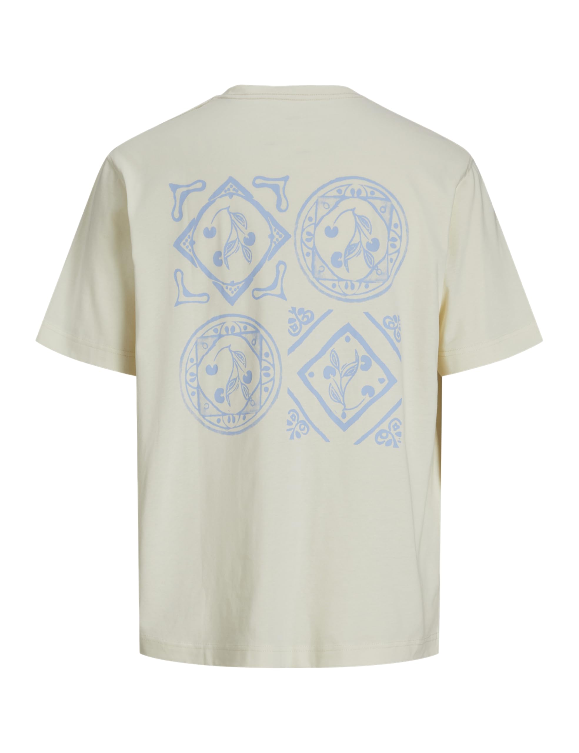 Jack & Jones Jorparos Easter Sketch Tee SS Crew Neck, Antique White, XXL
