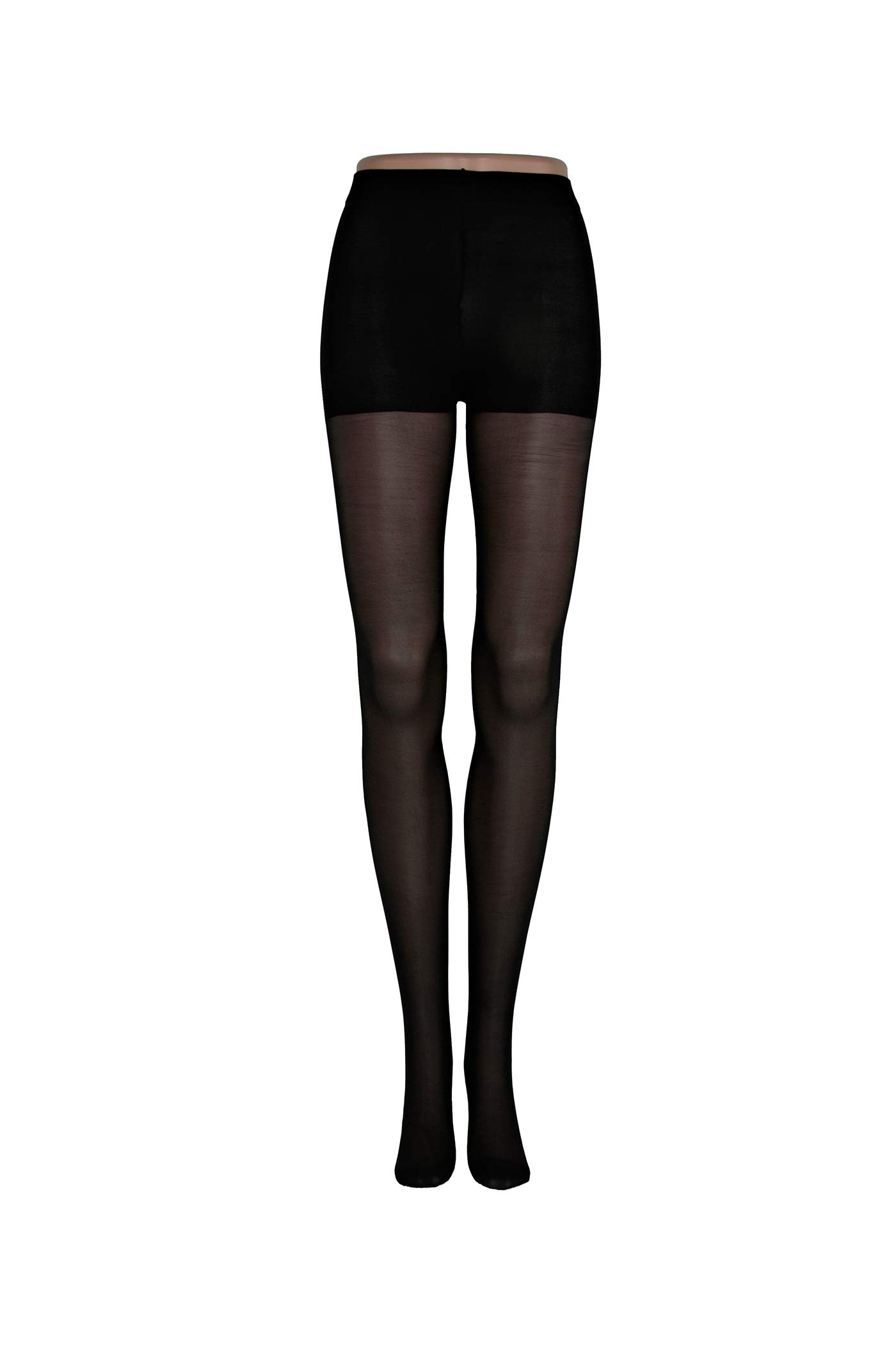 Pomm'poireMarie France - Seta 15 Denier Tights (Noir, S)