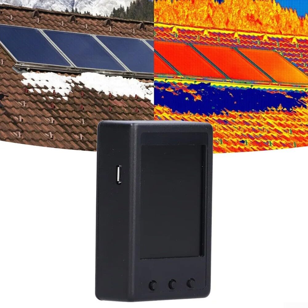 Cámara termográfica con LCD de 2,4 pulgadas, termómetro infrarrojo para PCB y electricidad, salida de datos USB, rango de temperatura de -40 a 300 °C