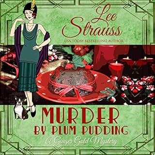 Murder by Plum Pudding Audiolibro Por Lee Strauss arte de portada