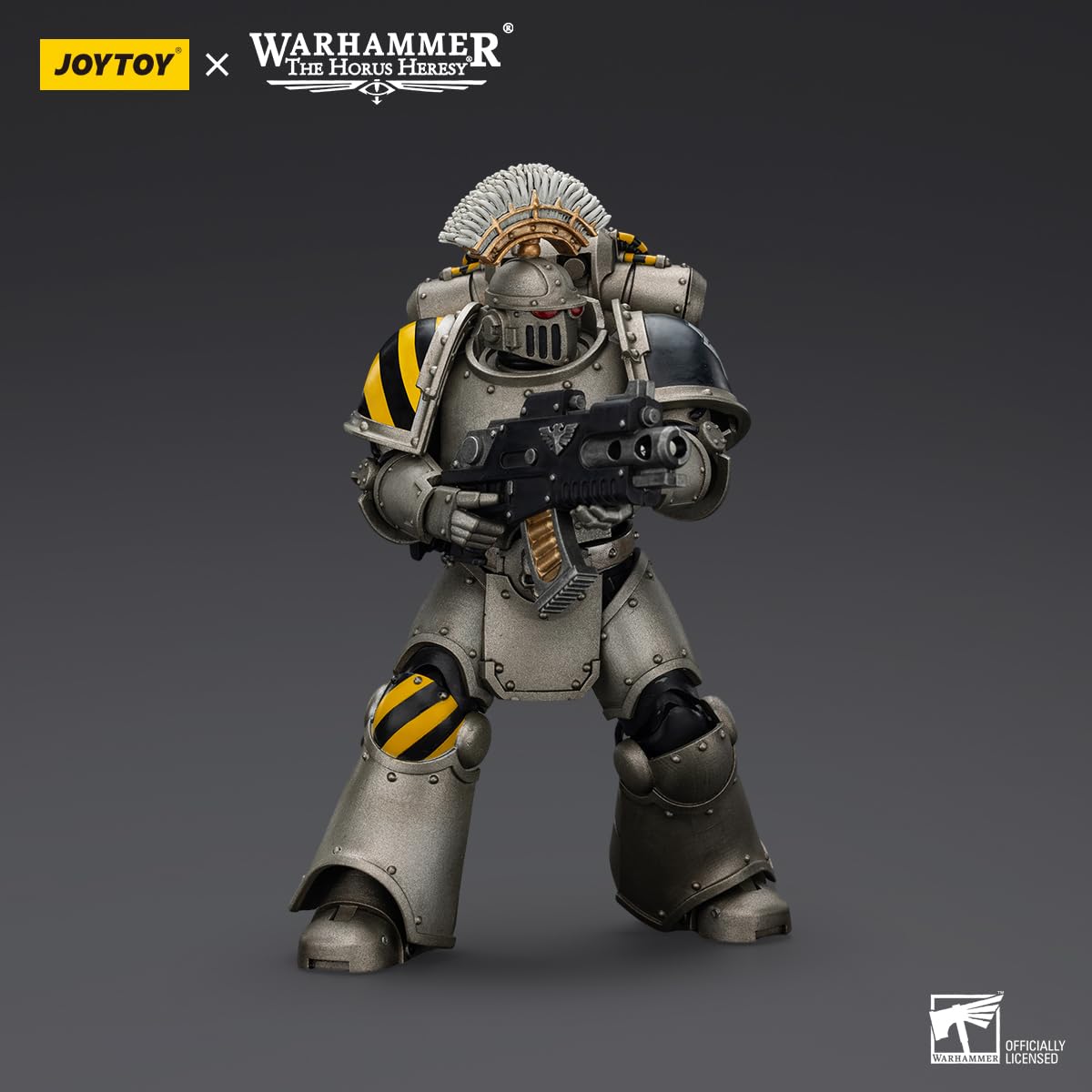TOYVERSE Joytoy Actionfigur Warhammer The Horus Heresy, Iron Warriors MKlll Tactical Sergeant, bewegliche Gelenke, Charaktermodell, ab 15 Jahren