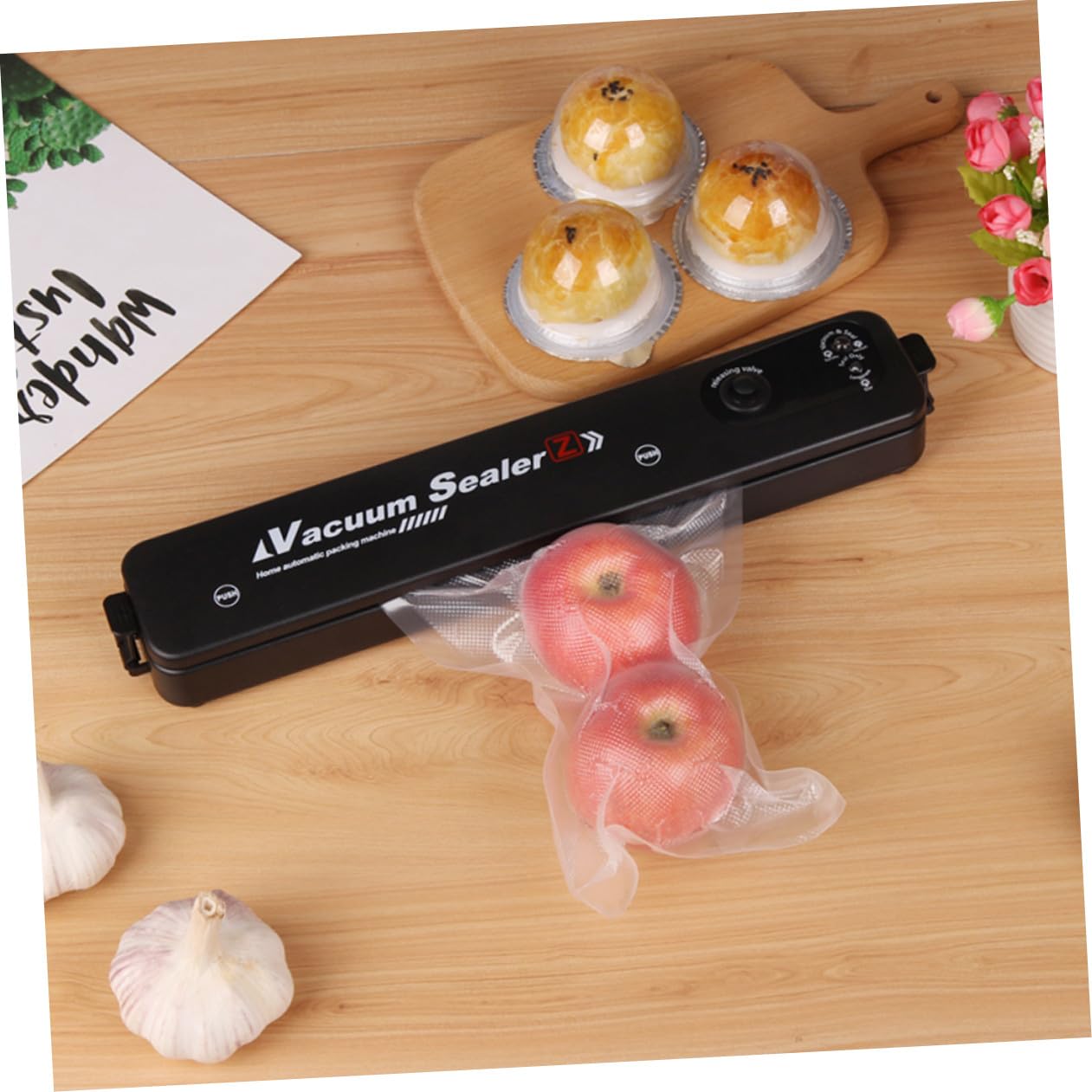 Amosfun Scelleuse Sous Vide Alimentaire Portable Machine De Scellage Automatique Pour Conservation Des Aliments Et Stockage Des Documents