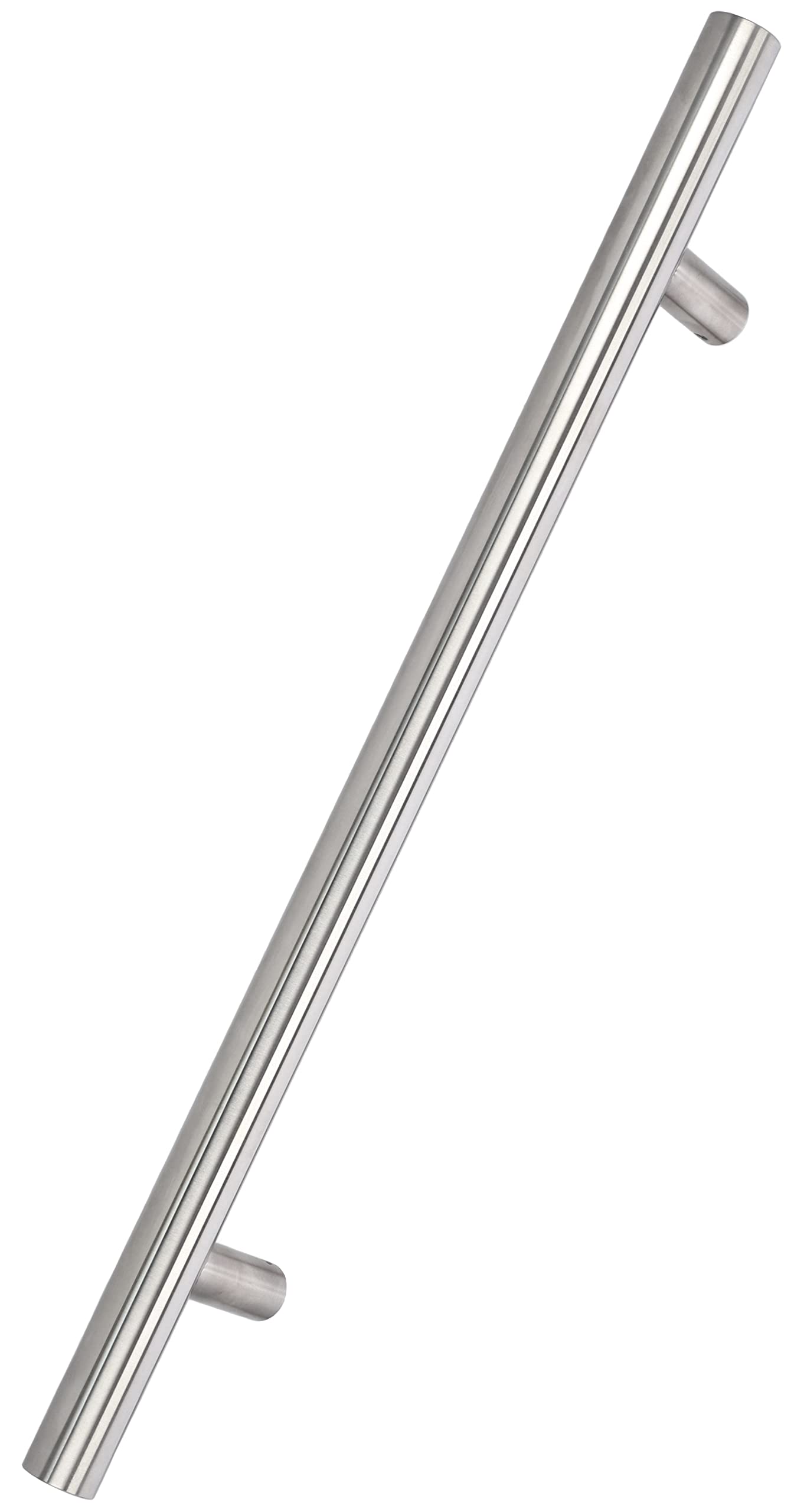 KOTARBAU® Tirador de puerta exterior de acero inoxidable INOX con tornillo largo, 90 grados, 450 x 650 mm