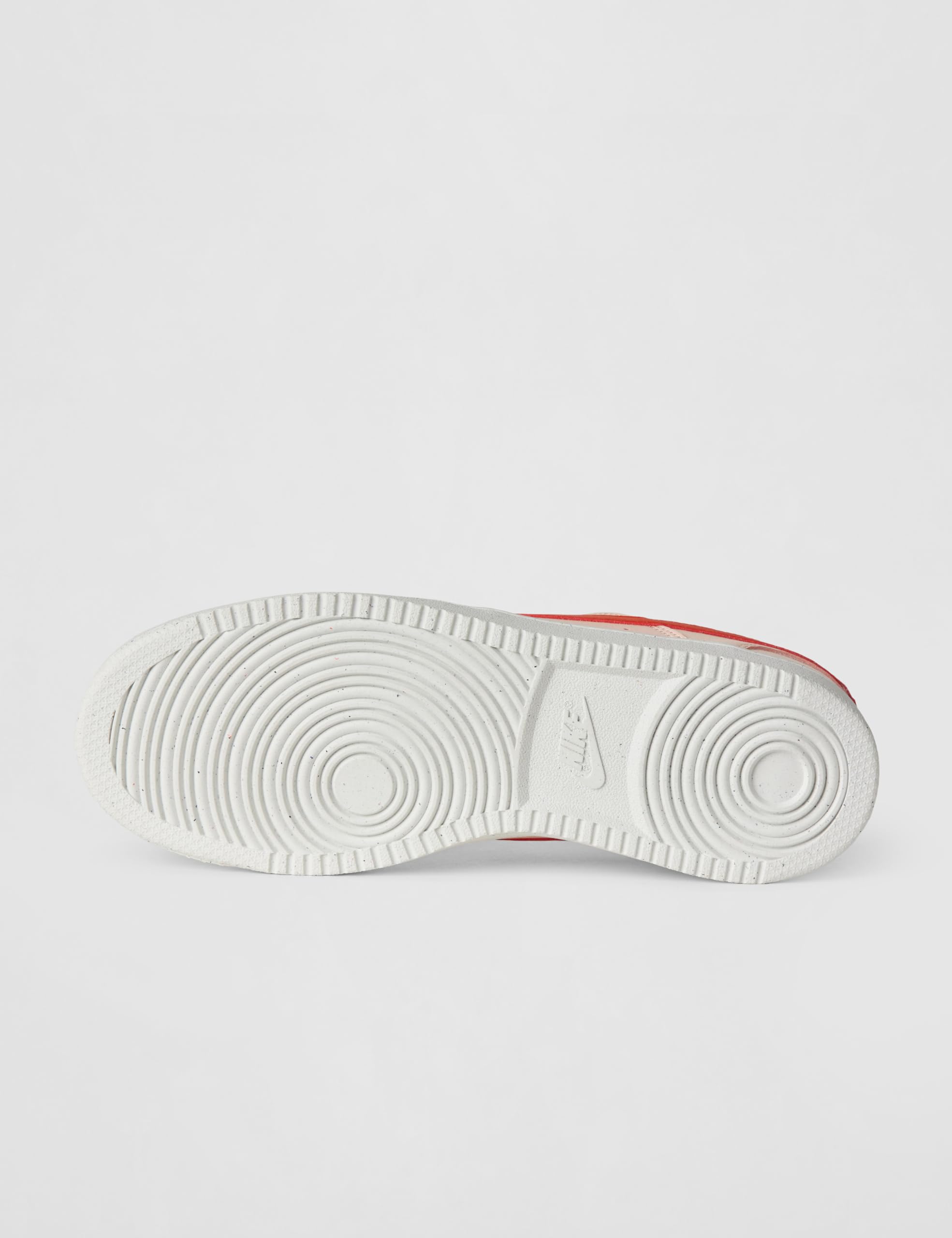 Nike Women's Court Vision Low Next Nature Shoes: 10 Washed Coral/Picante Red/Picante Red