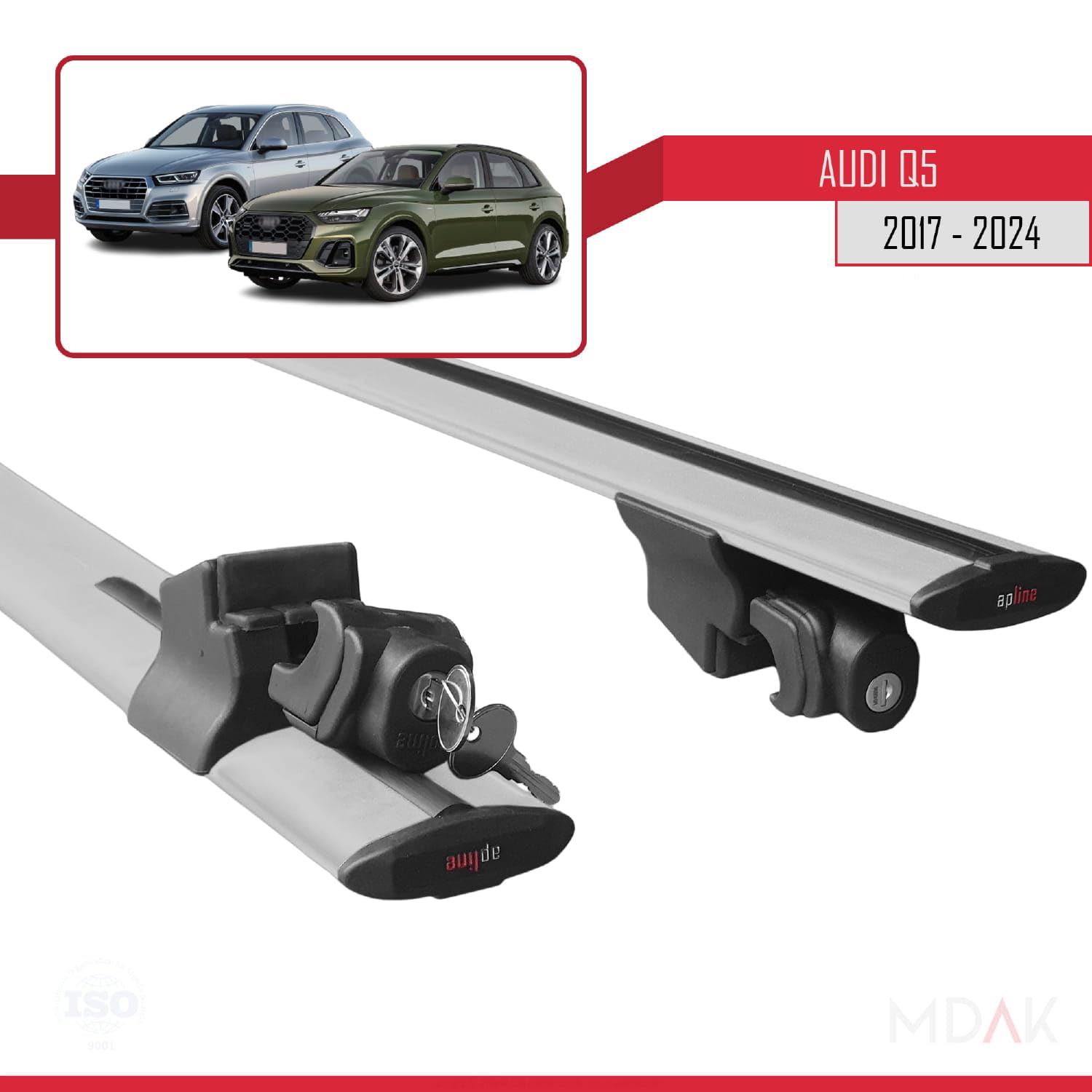 Galerie De Toit AGURI Runner II Pour Peugeot 5008 II 2017+ - Aluminium, 70kg