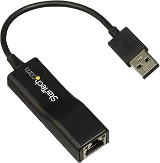 StarTech.com USB 2.0 to 10/100 Mbps Ethernet Network Adapter Dongle - USB Network Adapter - USB 2.0 Fast Ethernet Adapter - USB NIC (USB2100)