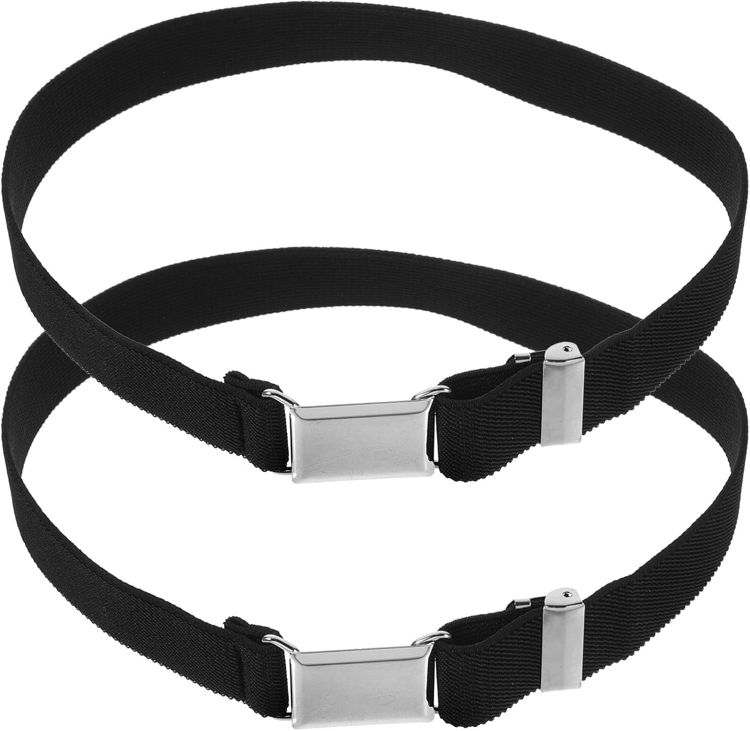 LIFKOME 2pcs Adjustable Elastic Waist Belts for Boys Girls Comfortable Stretchy Design Breathable Fit for Pants Skirts