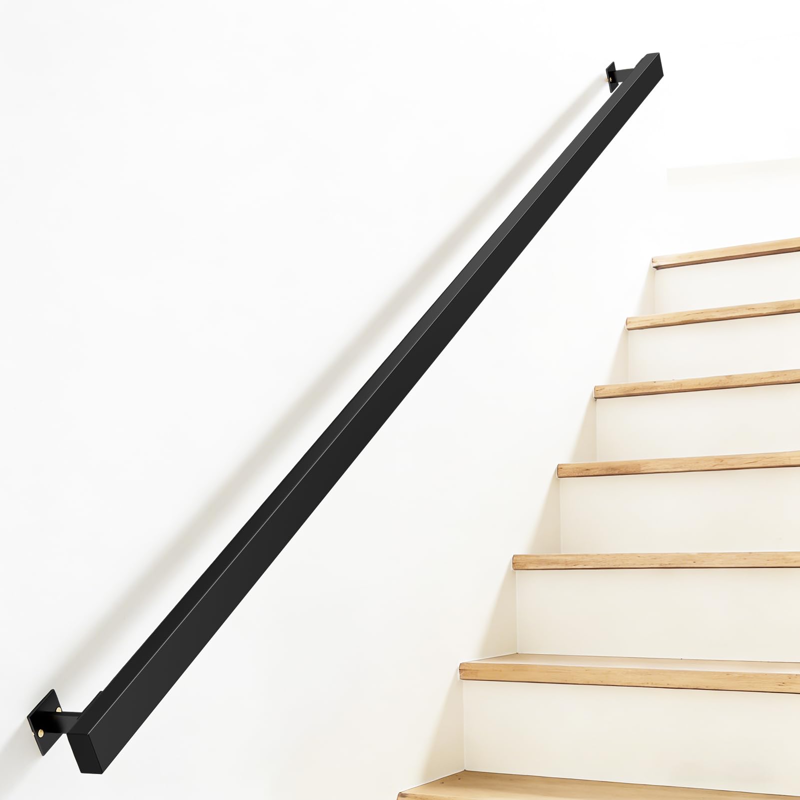 Pasamanos para escaleras, barandillas para escaleras, barandilla interior y exterior, pasamanos de pared, barandilla antideslizante, asas para ático, porche, entrada (60CM)