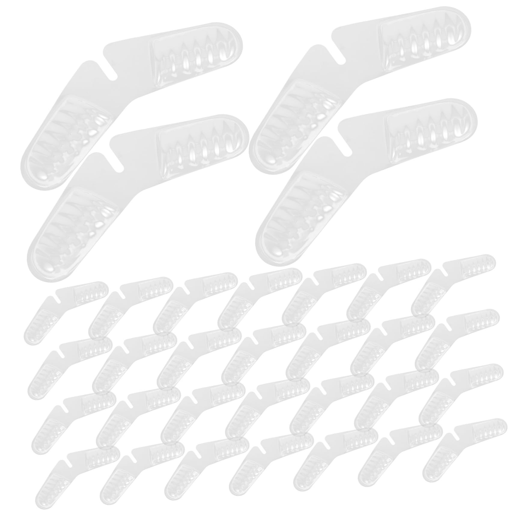 OATIPHO Collar Stays for Men's Dress Shirts 50pcs Collar Support Collar Sticker Collar Garter Collar Shirt Collar Stays