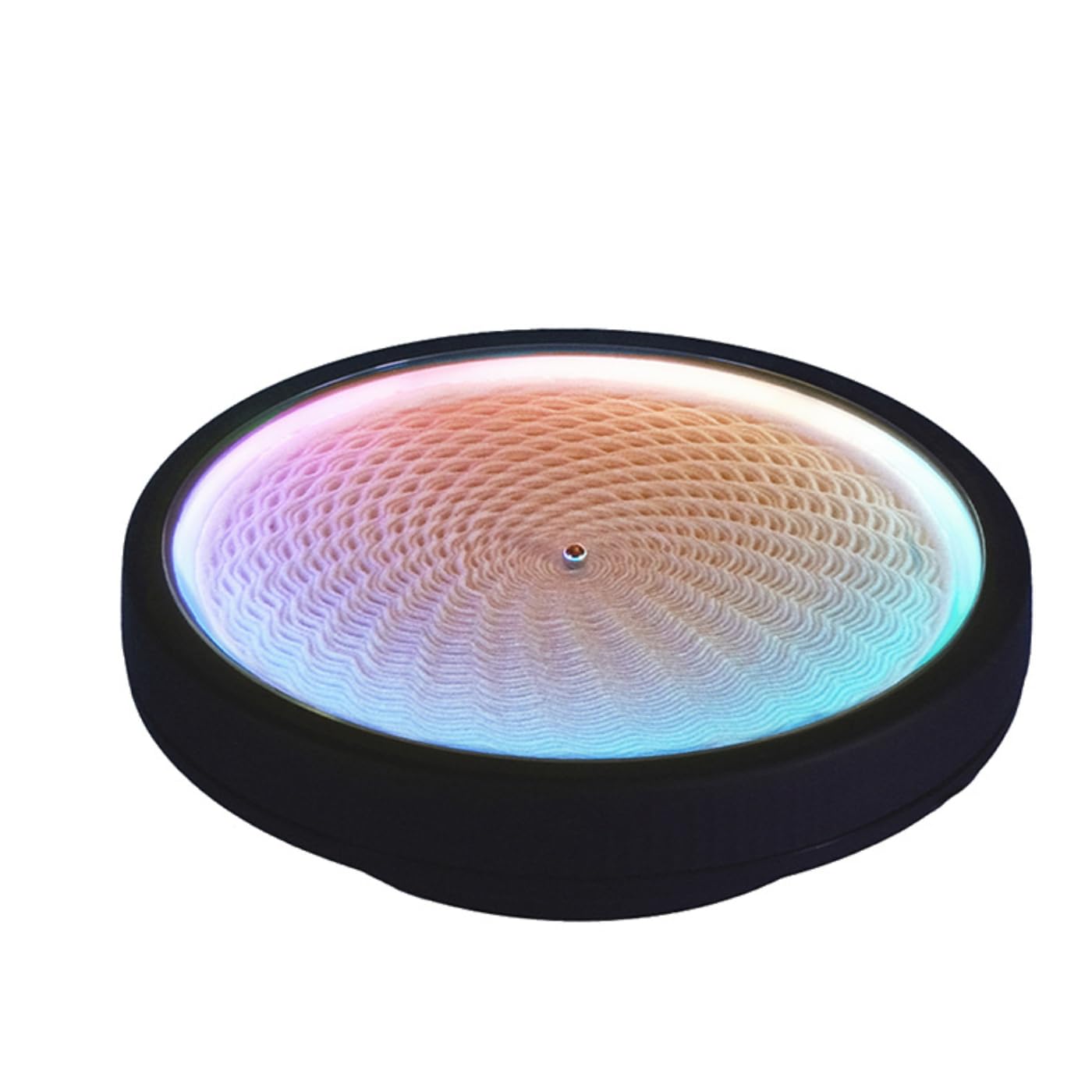 Haihomebest Automatic Zen Drift Sandscape – App-Controlled Sand Drawing with DIY Pattern Design, LED Ambient Light & Moving Sand Display for Creative Home Decor