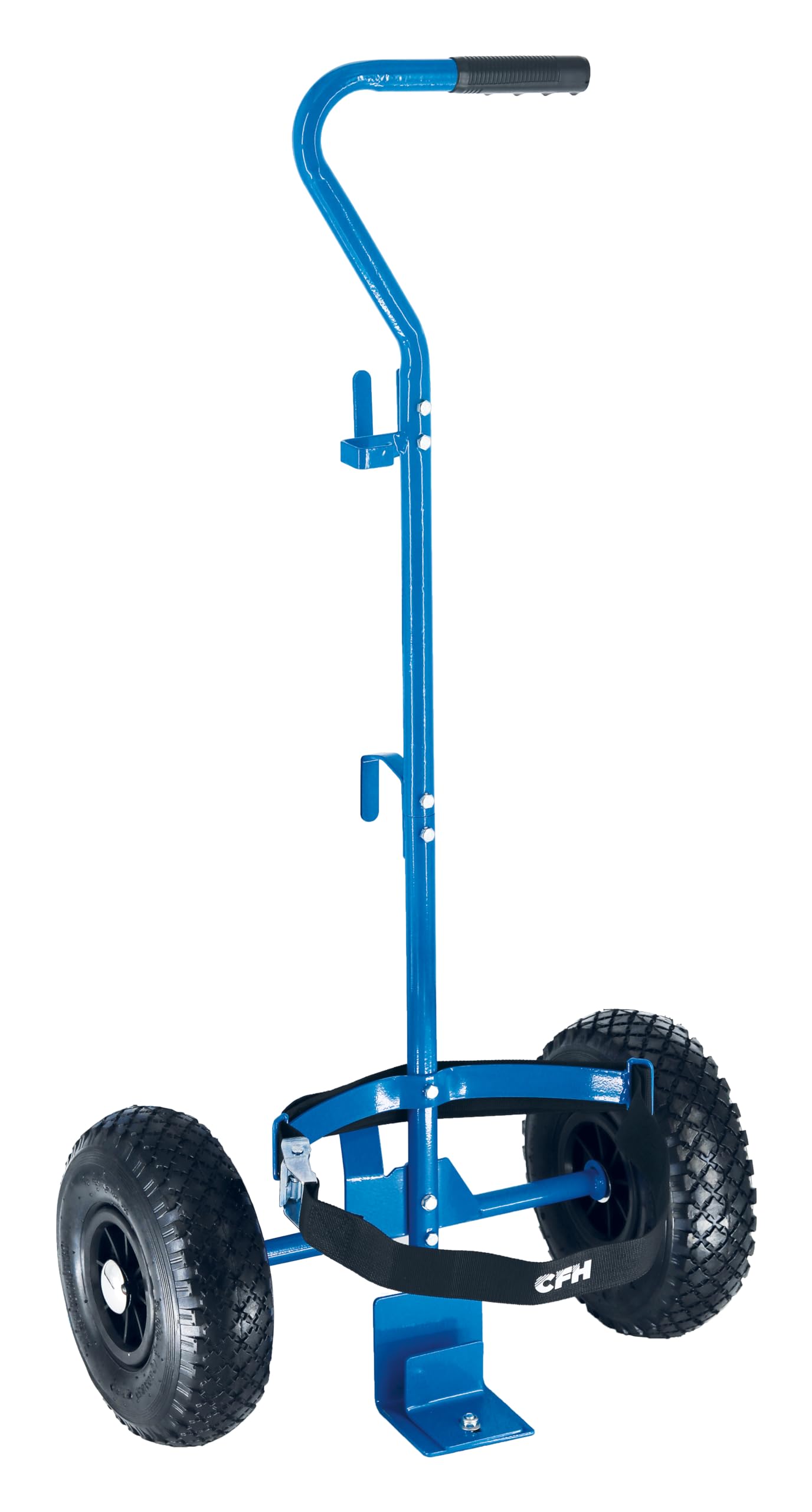 CFH Chariot à gaz GT 89 - Chariot pour Bouteilles de gaz de 5 kg et 11 kg - Charge maximale : 25 kg - avec Supports Pratiques pour Les appareils de Combustion - Poignée Ergonomique