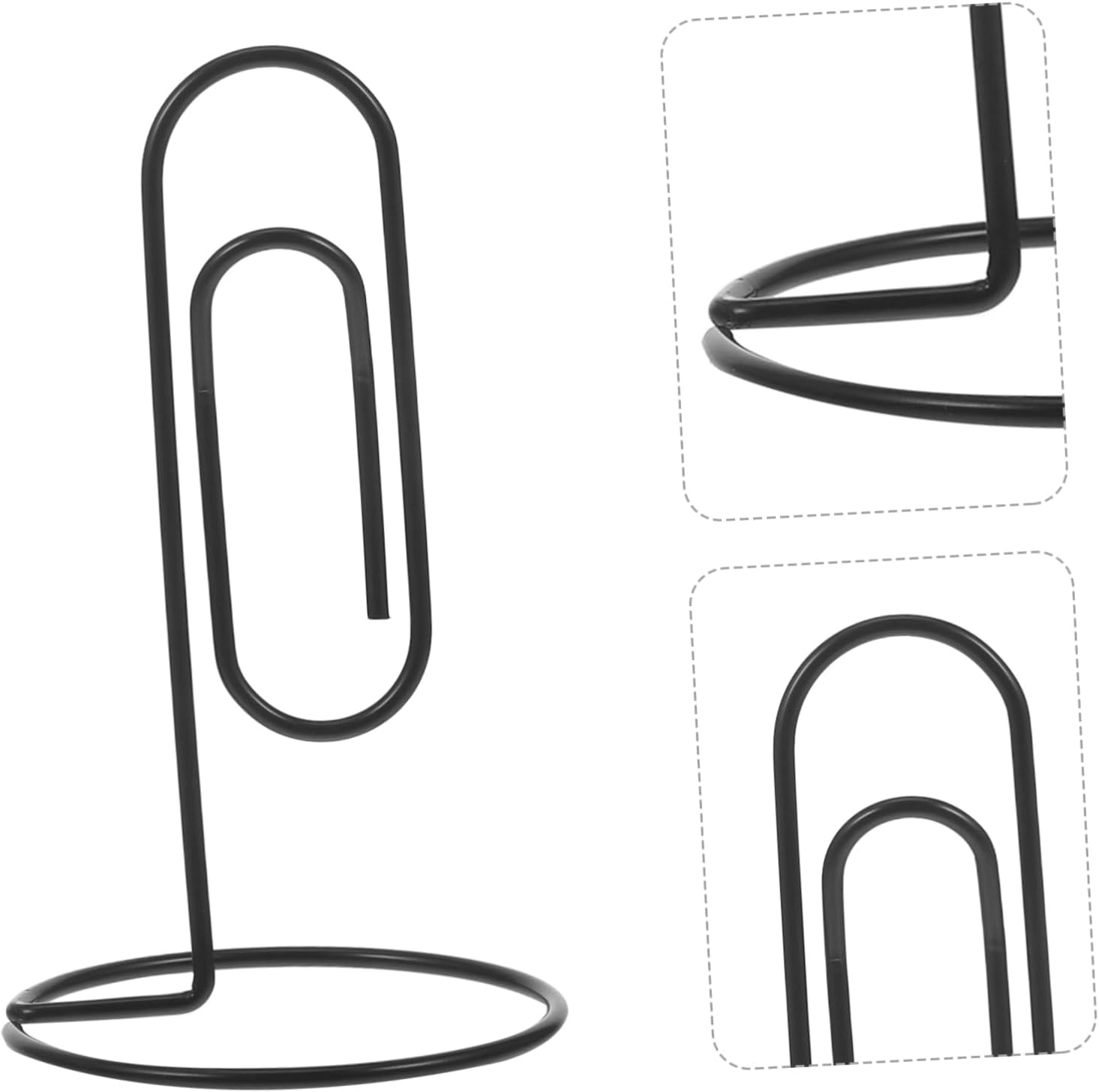 Uonlytech 2Pcs Table Card Holder Stand Photo Clips for Weddings Parties Business Elegant Memo Display Base for Menus Photos Name Cards