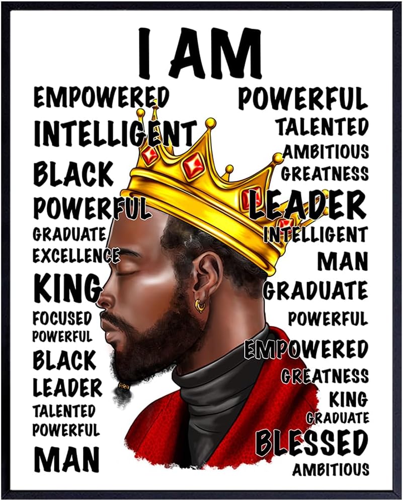 Amazon.com: positive Affirmations for Black Men - I Am Inspirational ...
