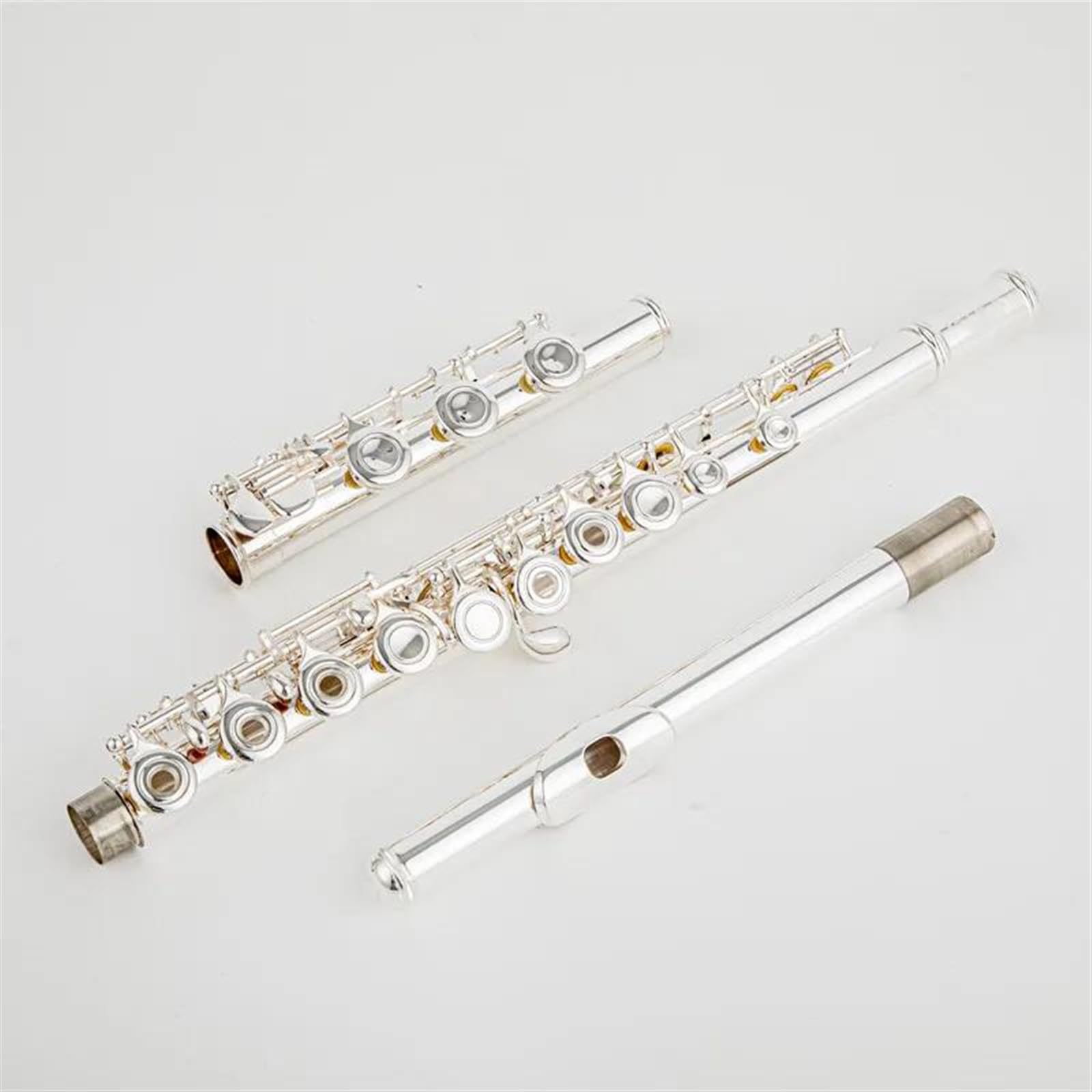 Amazon | フルート フルート プロフェッショナル 白銅 C キー 16 穴