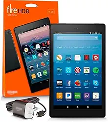 Tablet AMZ Firee HD 8, 32GB, Tela de 8 Polegadas, Processador Hexa-Core, 13 Horas de Bateria, com Alexa