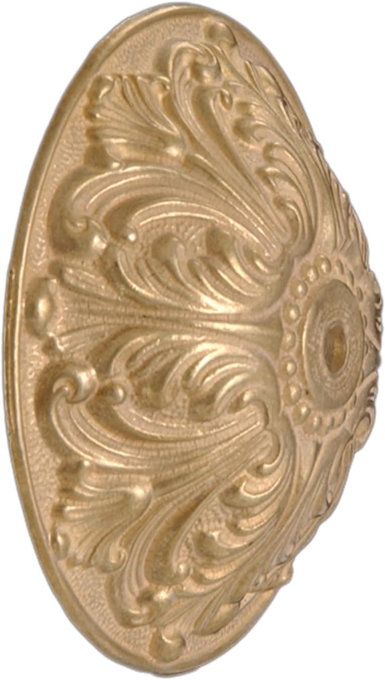 B&P Lamp® 5 1/2" Dia., Die Cast Brass Back Plate, Unfinished Brass
