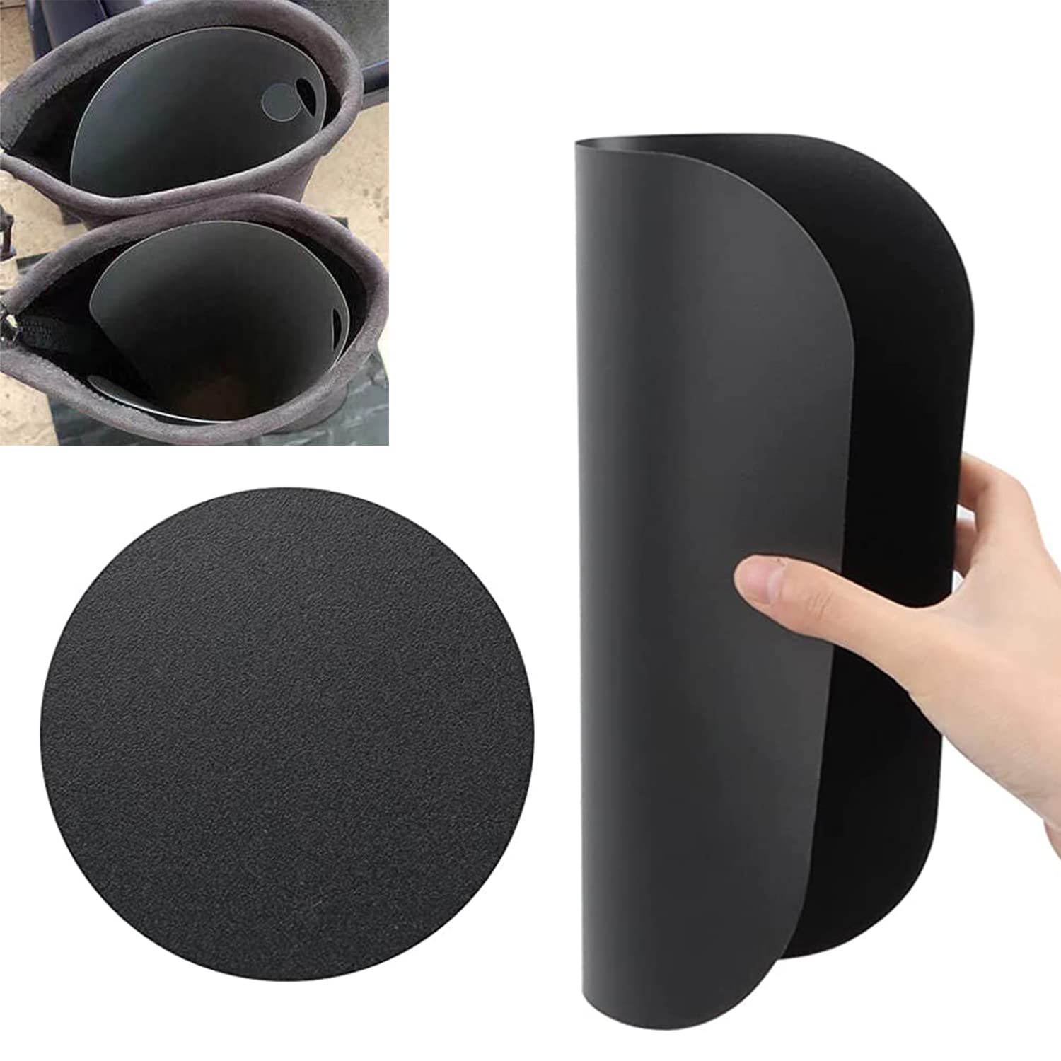 6 Piezas Insertos de Formas de Botas, Hormas para Zapatos, Soportes de Botas Altas Plastico,Moldeador de Botas, Árboles de Botas Largas, Tensores de Botas para Mujeres Hombres