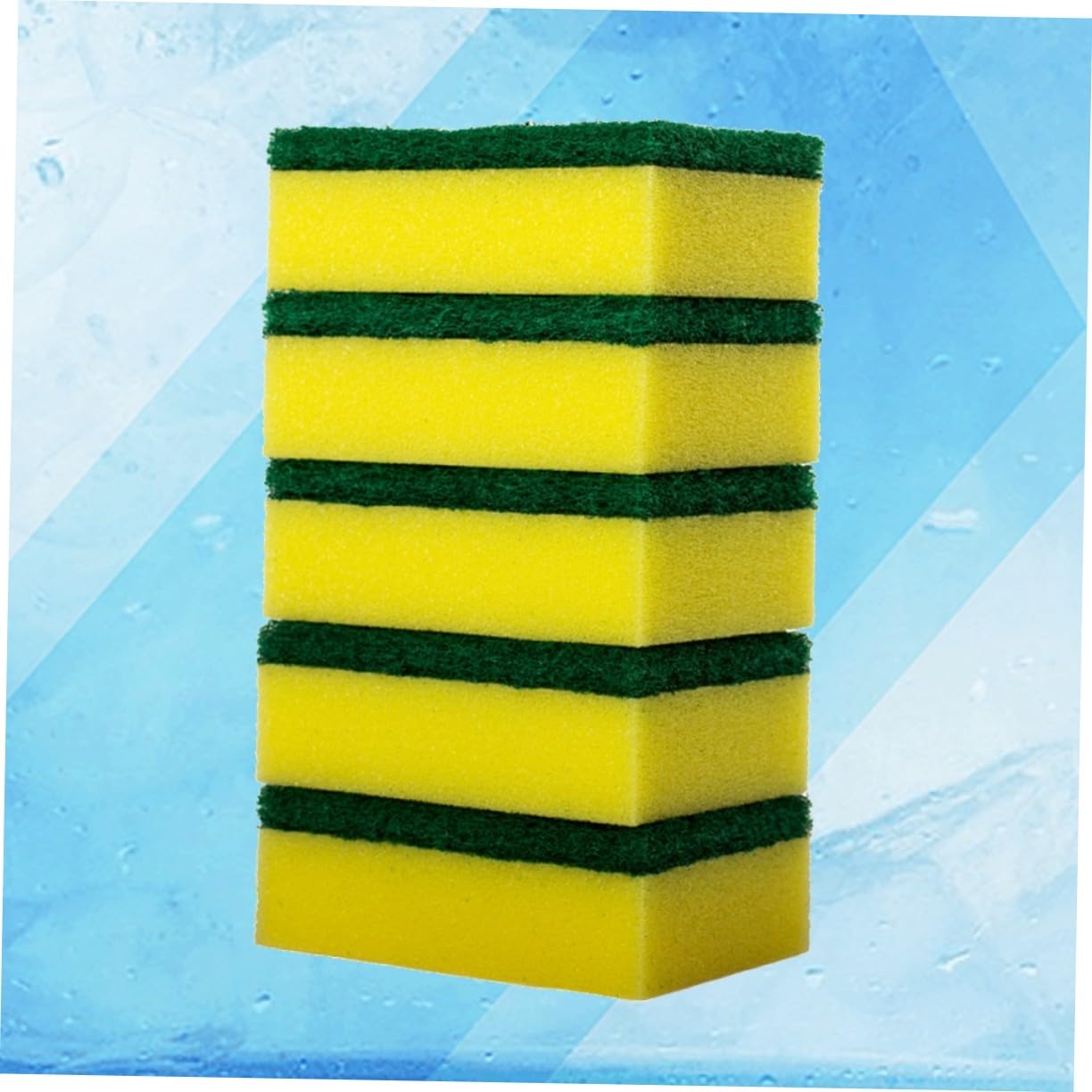 112 Piezas Esponjas para Lavar Platos Antideslizantes Duraderas y Verde Limpieza para Cocina y Utensilios