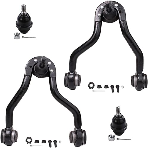 Miniatura 497 de Detroit Axle - Kit de extremo delantero de 14 piezas para Hyundai Tucson 2005-2009 Kia Sportage 2005-2010 2 brazos de control inferiores, 2 rótulas