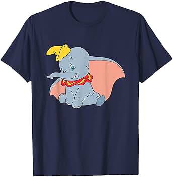 トップス thetoe Dumbo short sleeve shirt Dumbo T Shirt For Men Women, Graphic Print Casual Unisex