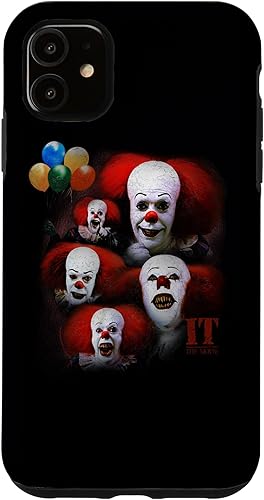 iPhone 11 IT TV Mini Series Many Faces of Pennywise Case iPhone 11 IT TV Mini Series Many Faces of Pennywise Case