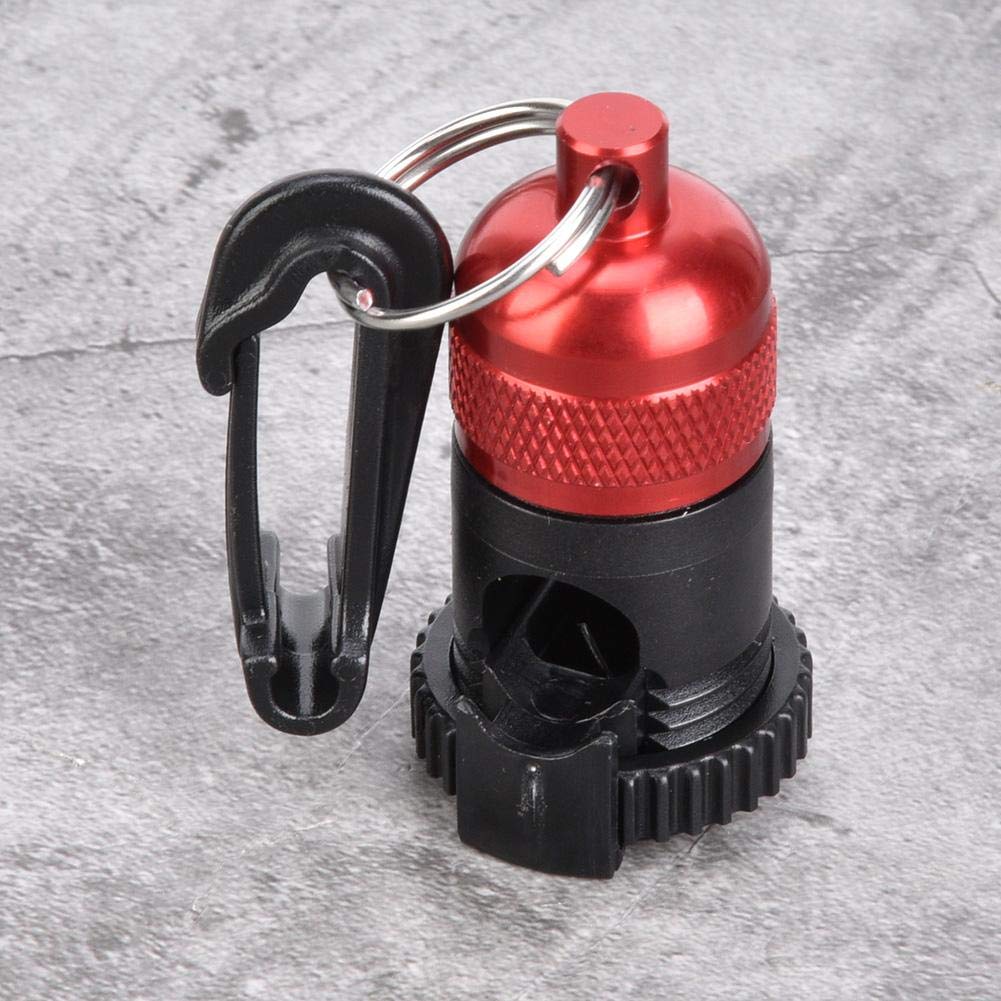 Regulador Magnético, Soporte de Manguera con Imán Fuerte para Buceo, Accesorio Regulador de Metal Rojo para Deportistas Acuáticos y Actividades Subacuáticas