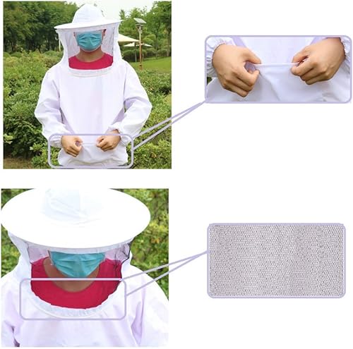 Miniatura 3 de Traje de apicultor profesional, con chaqueta, pantalones y guantes