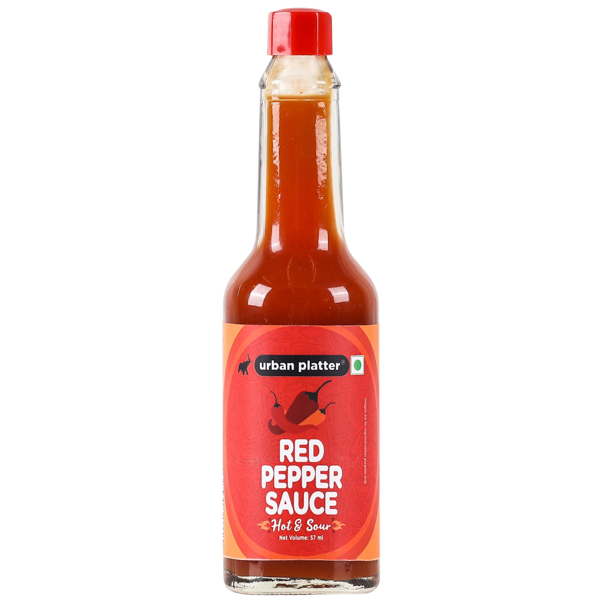 Urban Platter Red Pepper Sauce, 57ml (Hot & Sour) (B0C9J247JL) Amazon Price History, Amazon Price Tracker