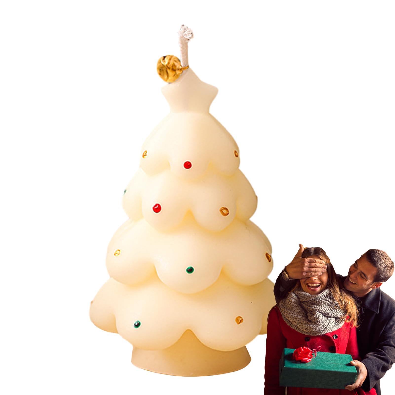 Amazon.co.jp: クリスマス キャンドル クリスマスオーナメント 軽量 1