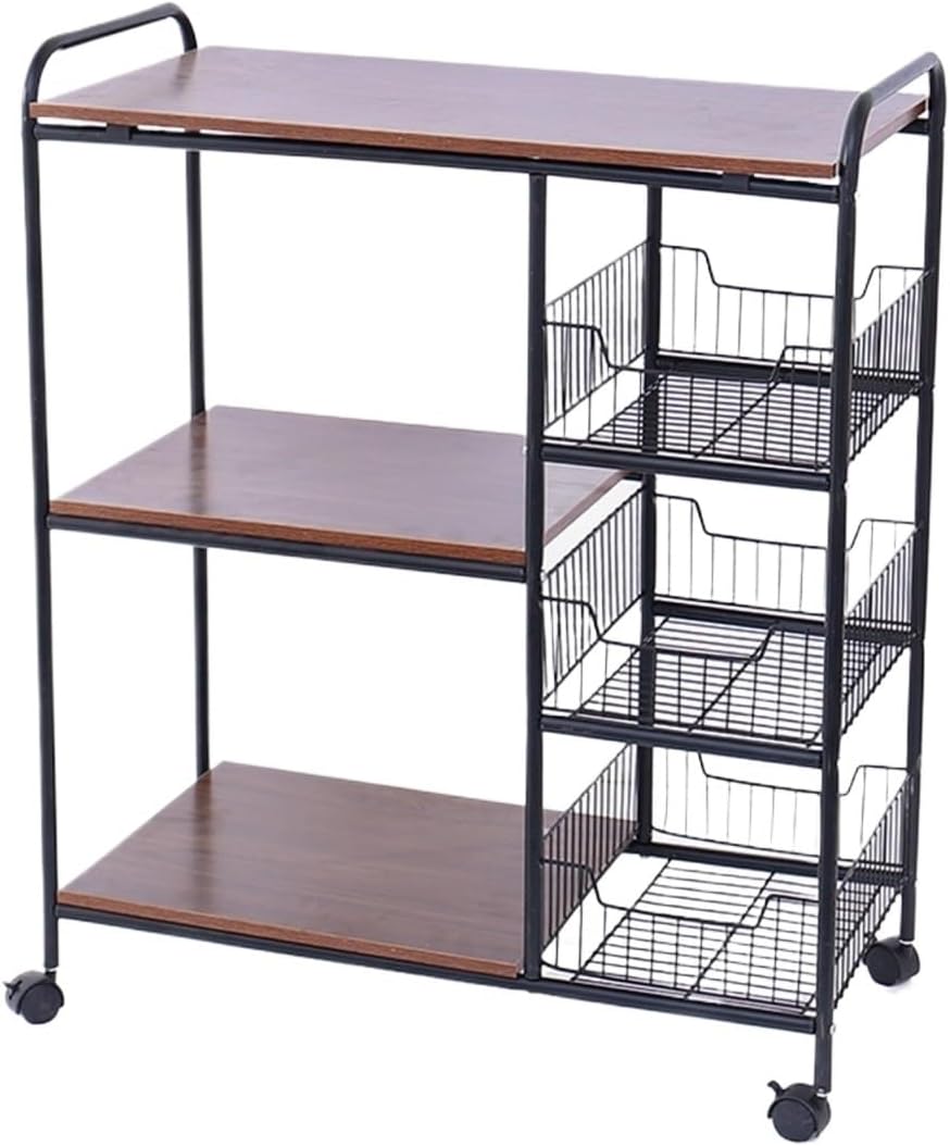 Cart Storage Rack Kitchen Trolley Rack Shared Bathroom Storage Rack