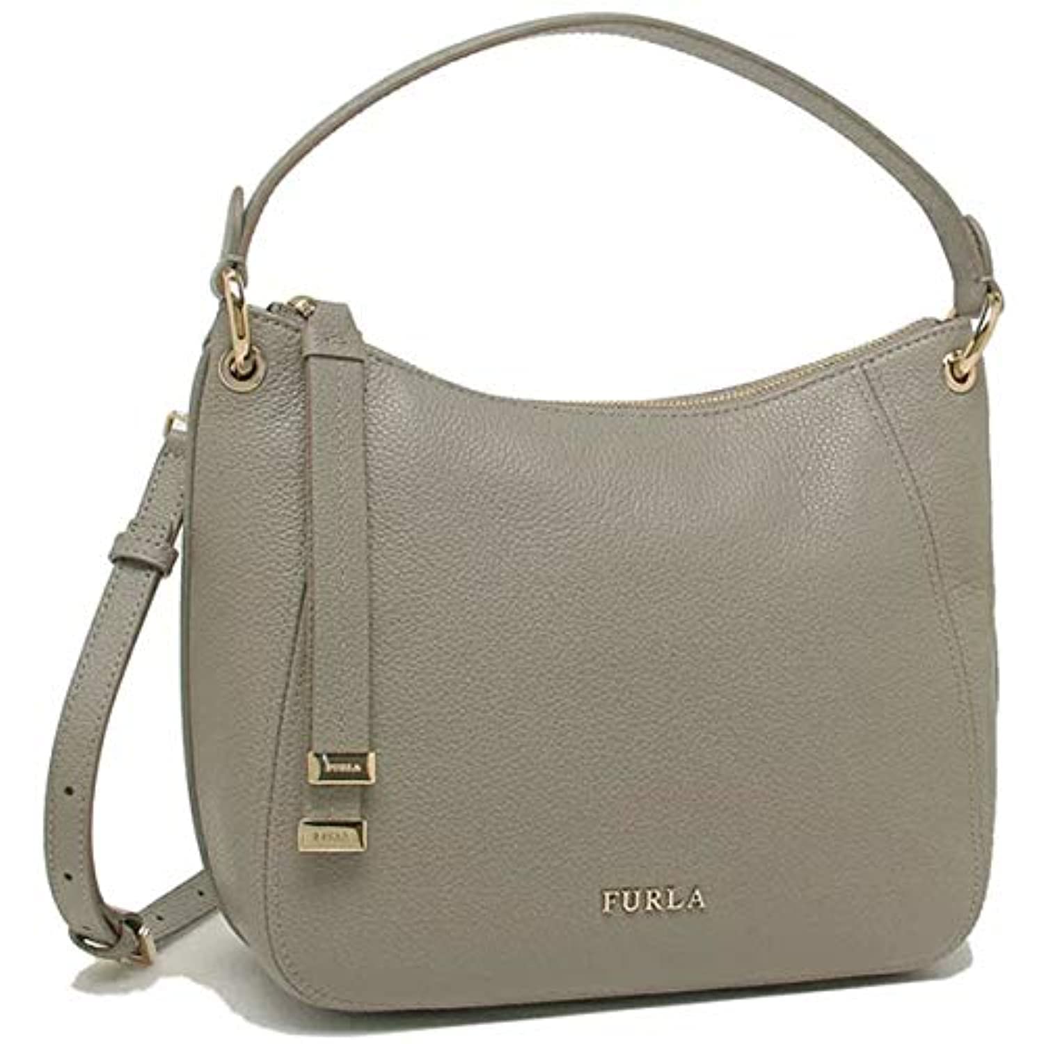 FurlaWomen's Leather Tote Shoulder Bag, Sobbia Gray