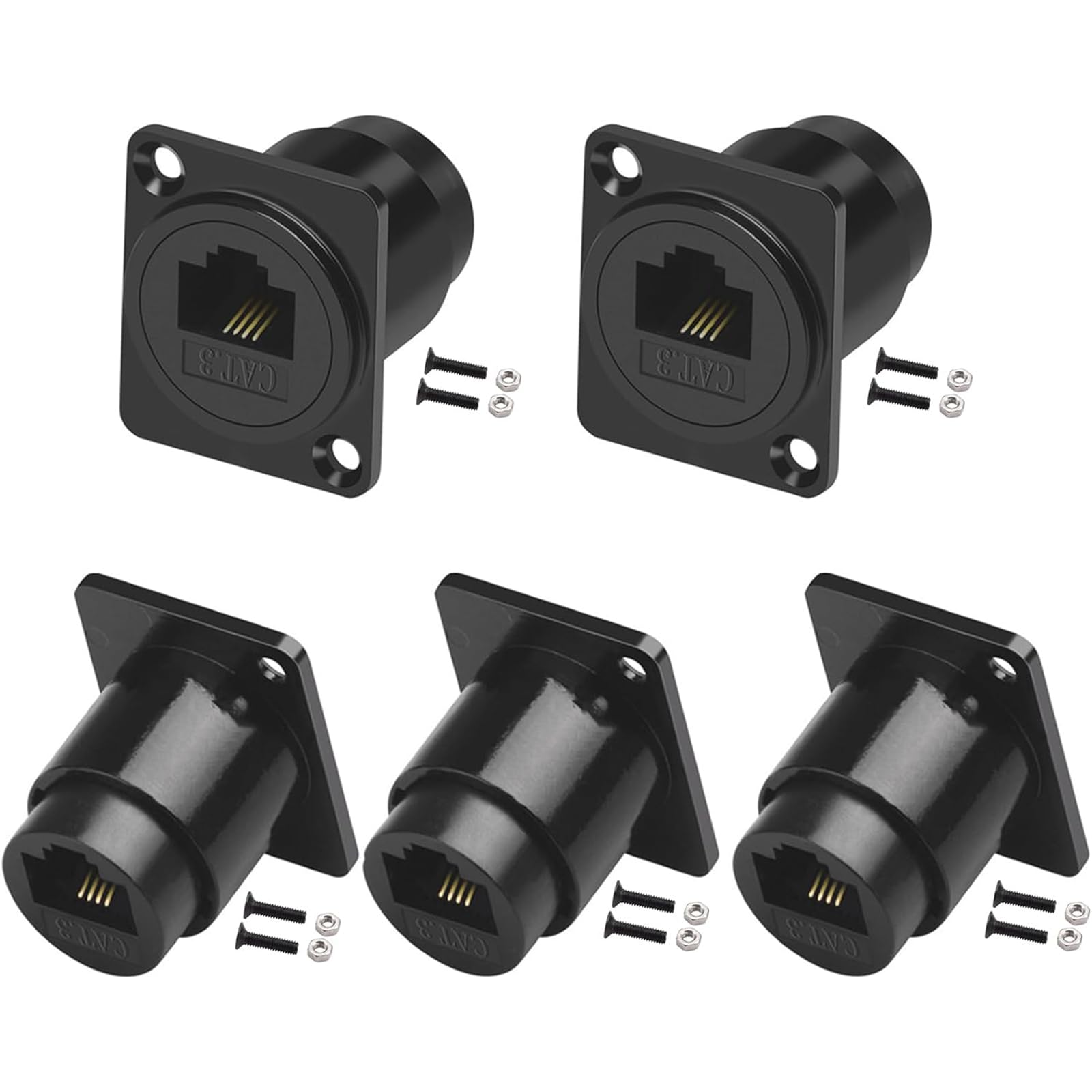 Tele Pin Set IC Sockets 6 Pins Aazon.co: Uxcell RJ12 6P6C 6 Pin Telephone PCB Jacks ...