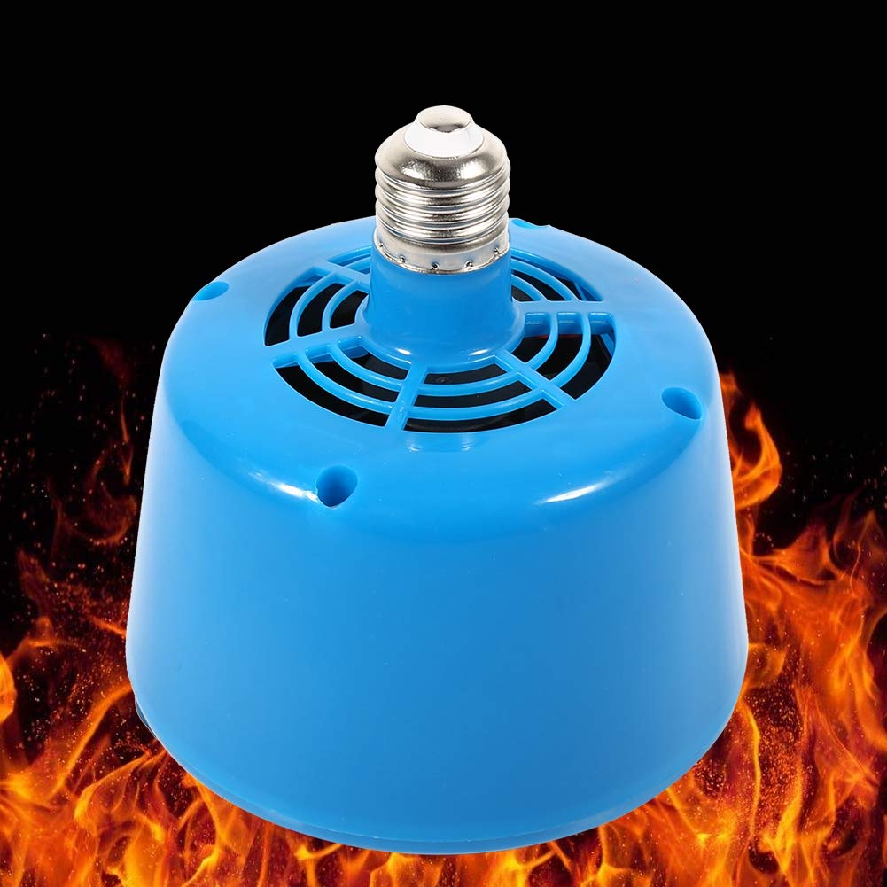 Broco Lámpara de Calor para Mascotas, E27 Lámpara de Calor para Aves de Corral para criadores Lámpara para Aves de Corral Bombilla Criadora Lechones Pollo para Mascotas(Azul)