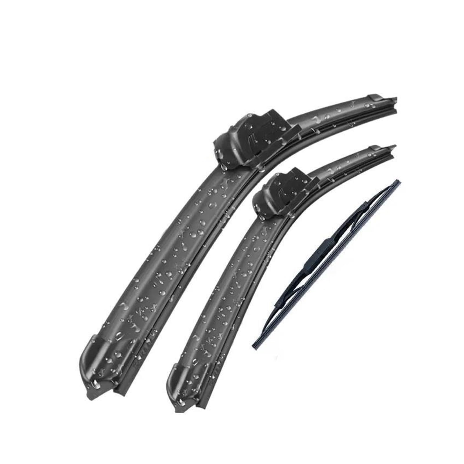 Spazzole Tergicristallo Kit Set Spazzole Tergicristallo Anteriori Posteriori Per Seat Per Ibiza 2002-2004 2005 Parabrezza Parabrezza Finestra Spazzole Pioggia 21 "+19" + 14" Tergicristallo Auto