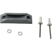 Lewmar Hatch Catch Block Assembly - Gray, Exact Match Replacement Part, Seamless Installation - 360060990