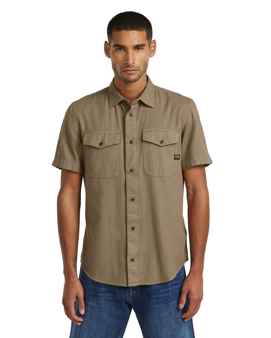 G-Star Herren Marine Slim Shirt Shirt (1er Pack)