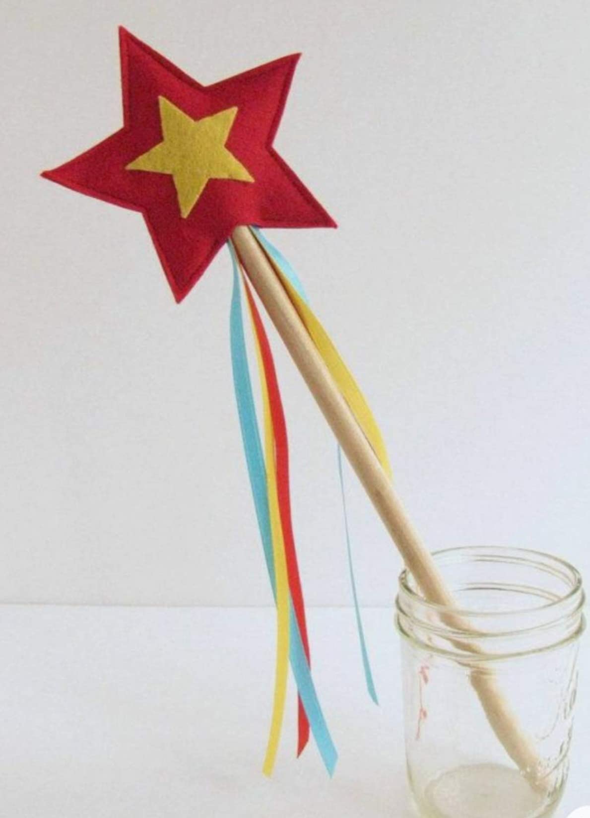 Kavya Craft Present Girls/Kids Costume Props Star Magic Wand 15 Inches (Red) (6) (B098K44W4D) Amazon Price History, Amazon Price Tracker