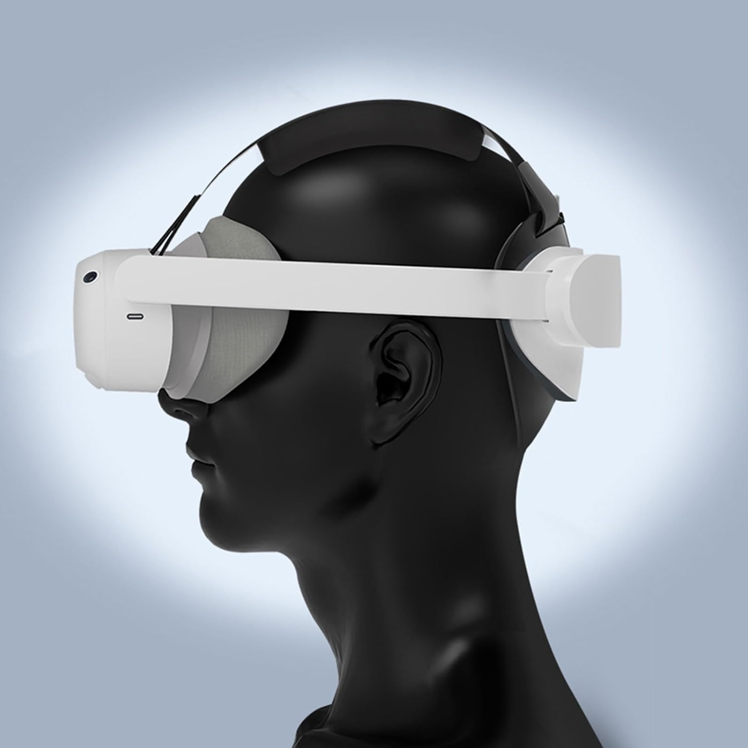 LUAMY Pico4 用ヘッドストラップストラップ交換アクセサリー快適性の向上頭部圧力を軽減 Pico4 用調節可能なヒンジ