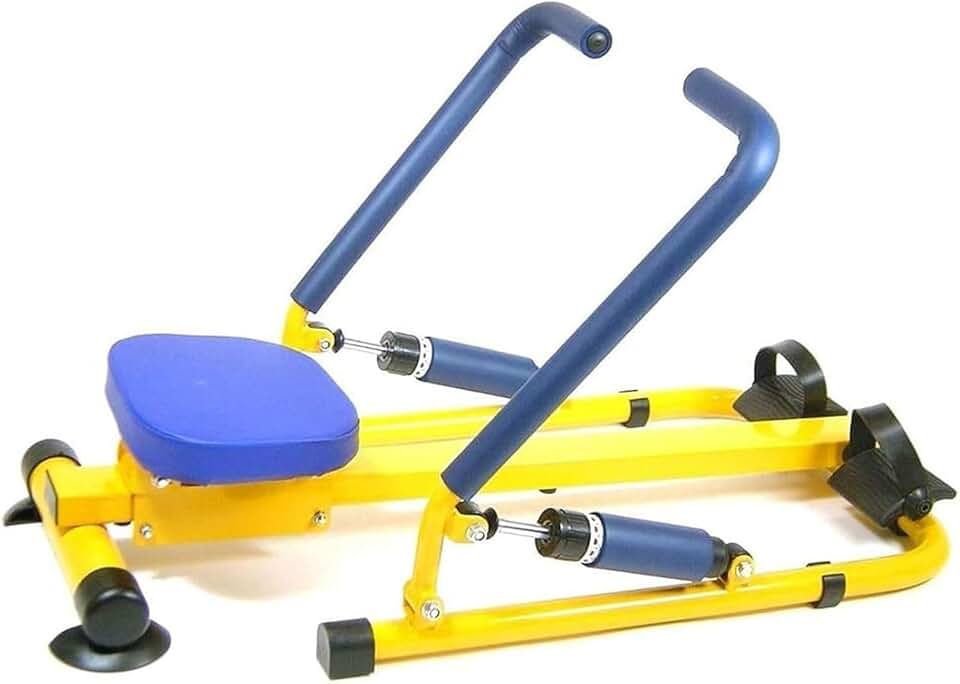 Rameur de fitness for enfants, équipement d'exercice multifonction for entraînement cardio en salle for garçons et filles de 4 à 12 ans, entraînement physique for débutants, enfants en bas âge