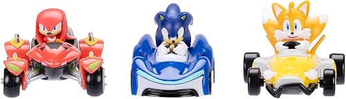 Miniatura 2 de Sonic The Hedgehog 164 Vehículos fundidos a presión Paquete de 3 Wave 6