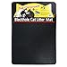 Moonshuttle Blackhole Rectangular Cat Litter Mat, 30 X 23-Inch, Dark Gray