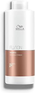 Wella Professionals Fusion Intense Repair Shampoo for Damaged Hair | Silksteel Fusion Technology Repairs, Strengthens & Protects Against Hair Breakage for Smooth, Silky Hair