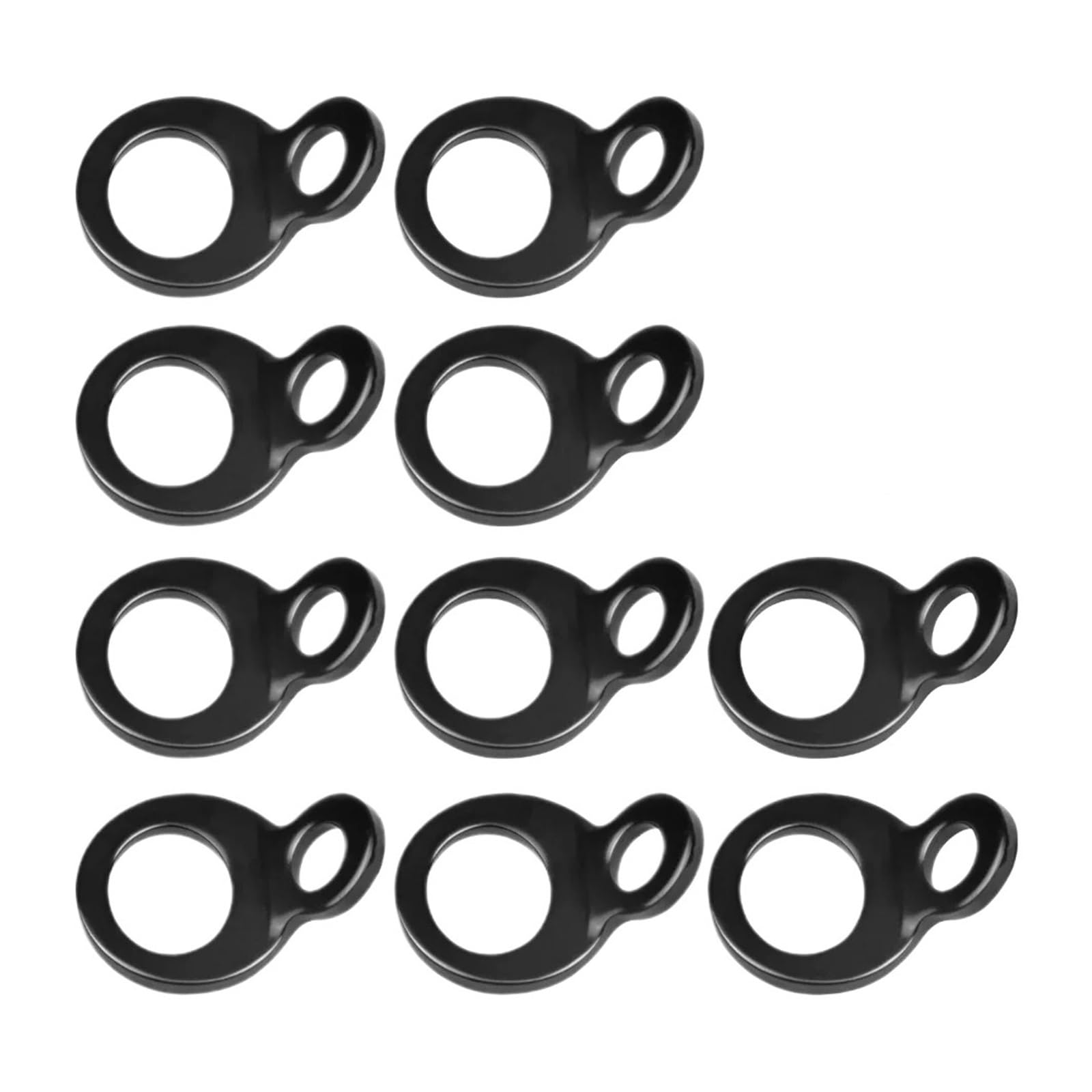 Pjfcewfdgx One Color 10Pcs Multi-Purpose D-Ring Tie Down Anchors For Truck Trailer Motorcycle