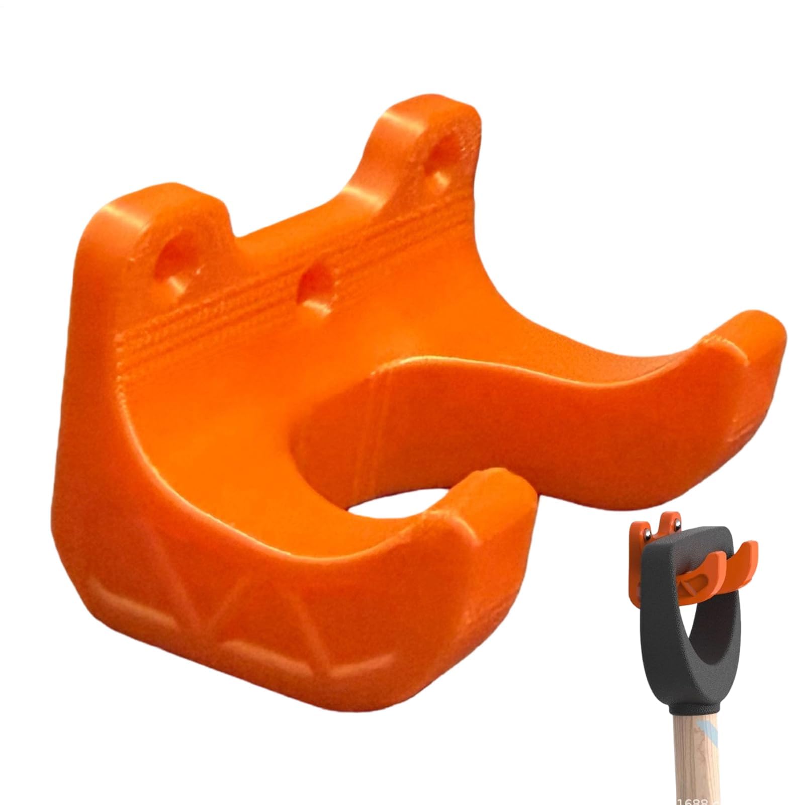 Muiltvoe Shovel Holder Wall Mount, Mop Broom Rake Hooks, Wall Mount Garden Tool Organizer for Shed, Home, Kitchen, Yard, Workshop, Farm, Garage, Storage, Outdoor, Indoor
