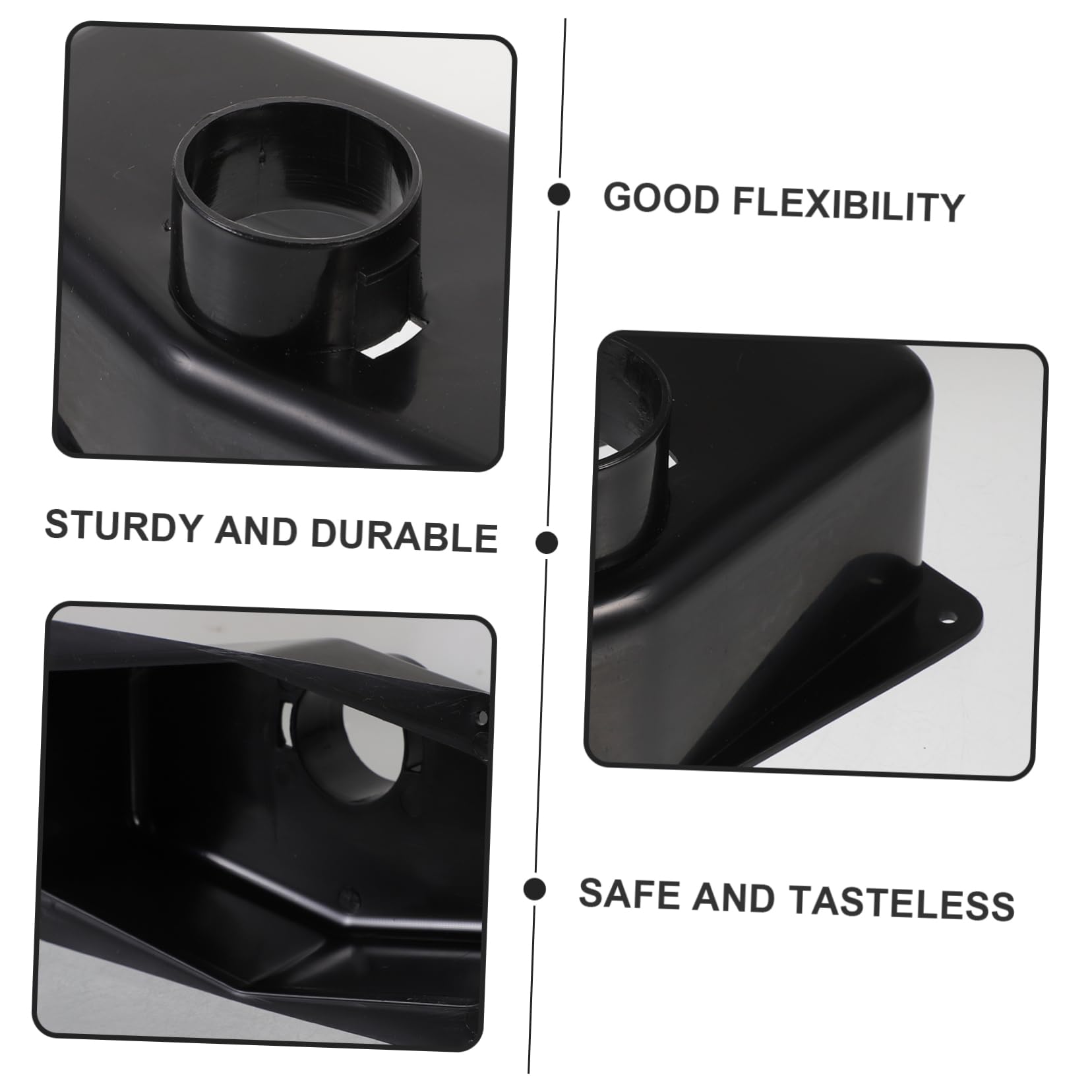 TOYANDONA Accesorios De Mesa Accesorios para Futbolín Cajas De Bolas De Reemplazo De Futbolín Accesorios De Futbolín Partes De Futbol Negro Plástico Ecológico