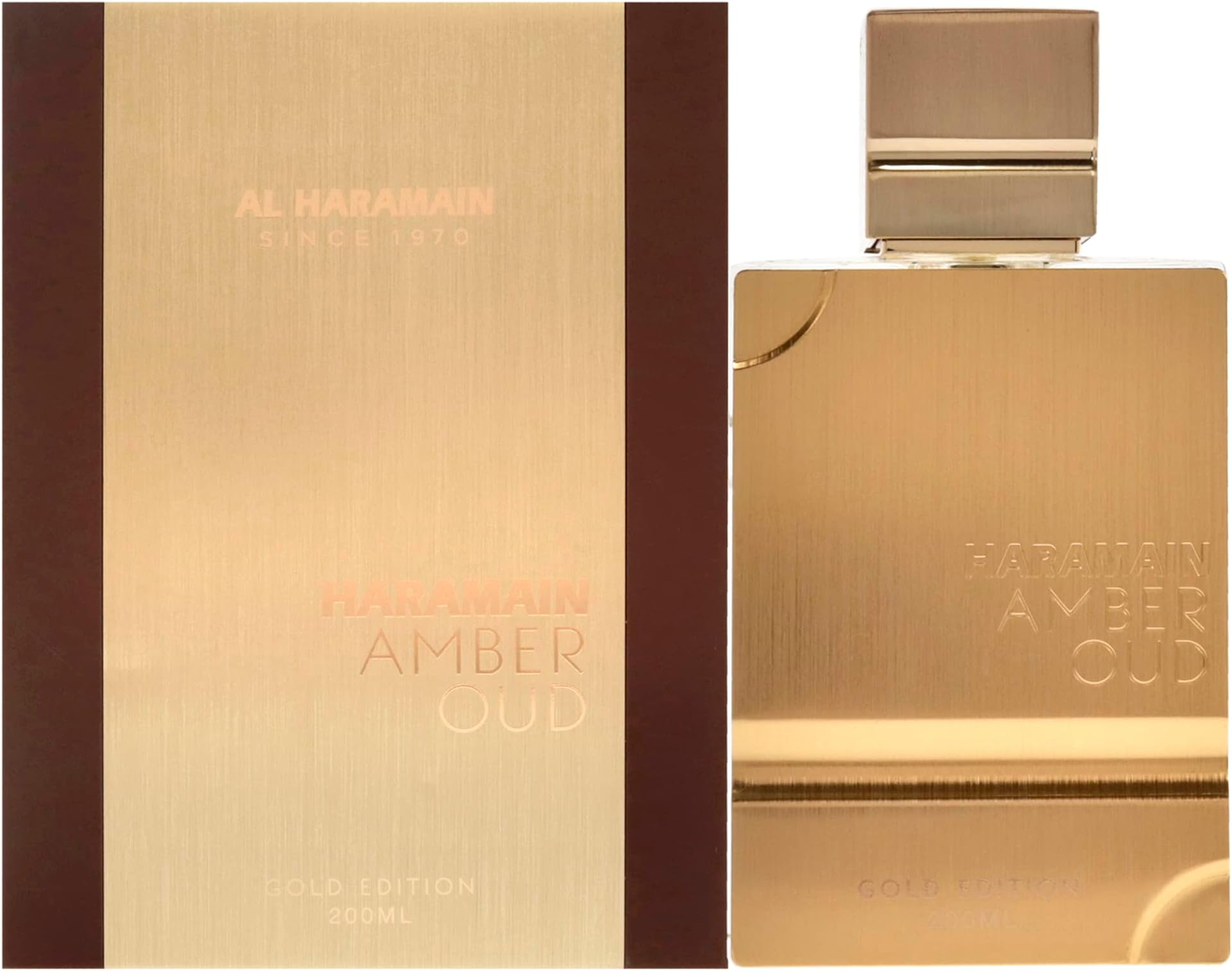 Haramain Amber Oud Gold Edition 200ml Eau De Parfum – Long Lasting Luxury Arabic Fragrances for Men & Women